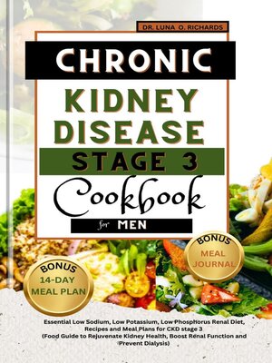 cover image of Chronic Kidney Disease Stage 3 Cookbook for Men